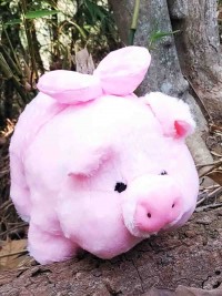 jual boneka piglet