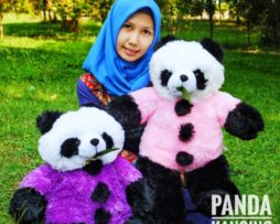 Boneka Panda Kancing