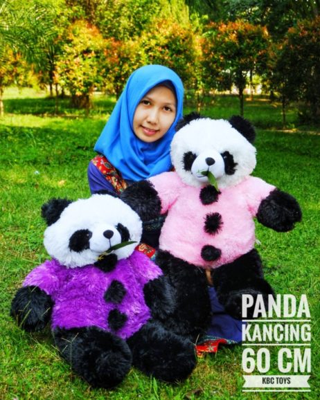 Boneka Panda Kancing