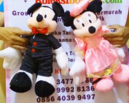 jual boneka pengantin mikey dan minnie