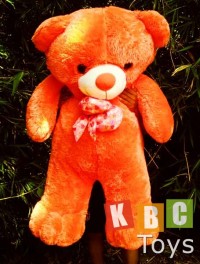 Boneka teddy bear besar orange
