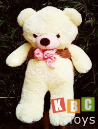 Boneka teddy bear besar warna krem