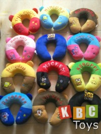 jual boneka bantal leher karakter