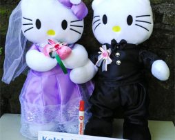 jual boneka pengantin hello kitty kbc toys