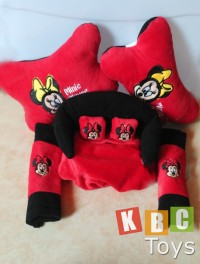 jual boneka bantal mobil minnie mouse