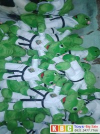 boneka maskot karate