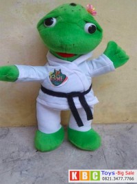 boneka maskot karate