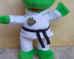 boneka maskot karate