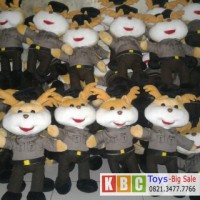 maskot boneka polisi