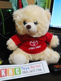 souvenir boneka teddy bear dealer mobil toyota