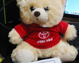 souvenir boneka teddy bear dealer mobil toyota