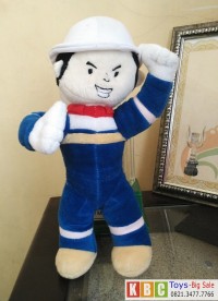 boneka maskot pertamina