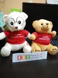 souvenir boneka teddy bear ukuran 25cm