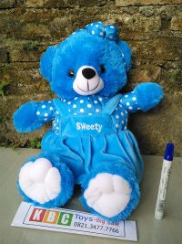 teddy bear sweety biru