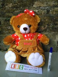 teddy bear sweety coklat