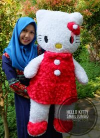 Boneka Hello Kitty Snail Jumbo (1)