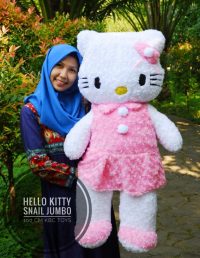 Boneka Hello Kitty Snail Jumbo (1)