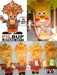 Boneka-Maskot-Instansi-Pemerintahan-Pilihan-Bupati-Jepara