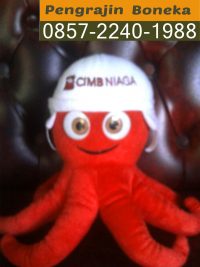 Souvenir-Boneka-Maskot-Bank-Cimb-Niaga-Cumi