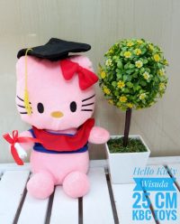Boneka Hello Kitty Wisuda
