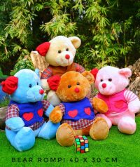 Boneka Teddy Bear Rompi