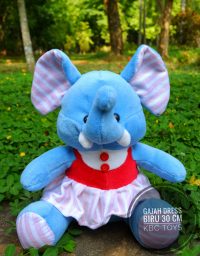 Boneka Gajah Dress