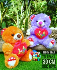 Boneka Teddy Bear Telapak L