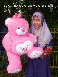 Bear-Bando-Jumbo-Pink